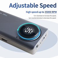 35000RPM elektryczna wiertła do paznokci na żel do Manicure polerka pilnik do paznokci akumulatorowa wiertarka do paznokci Manicure 3